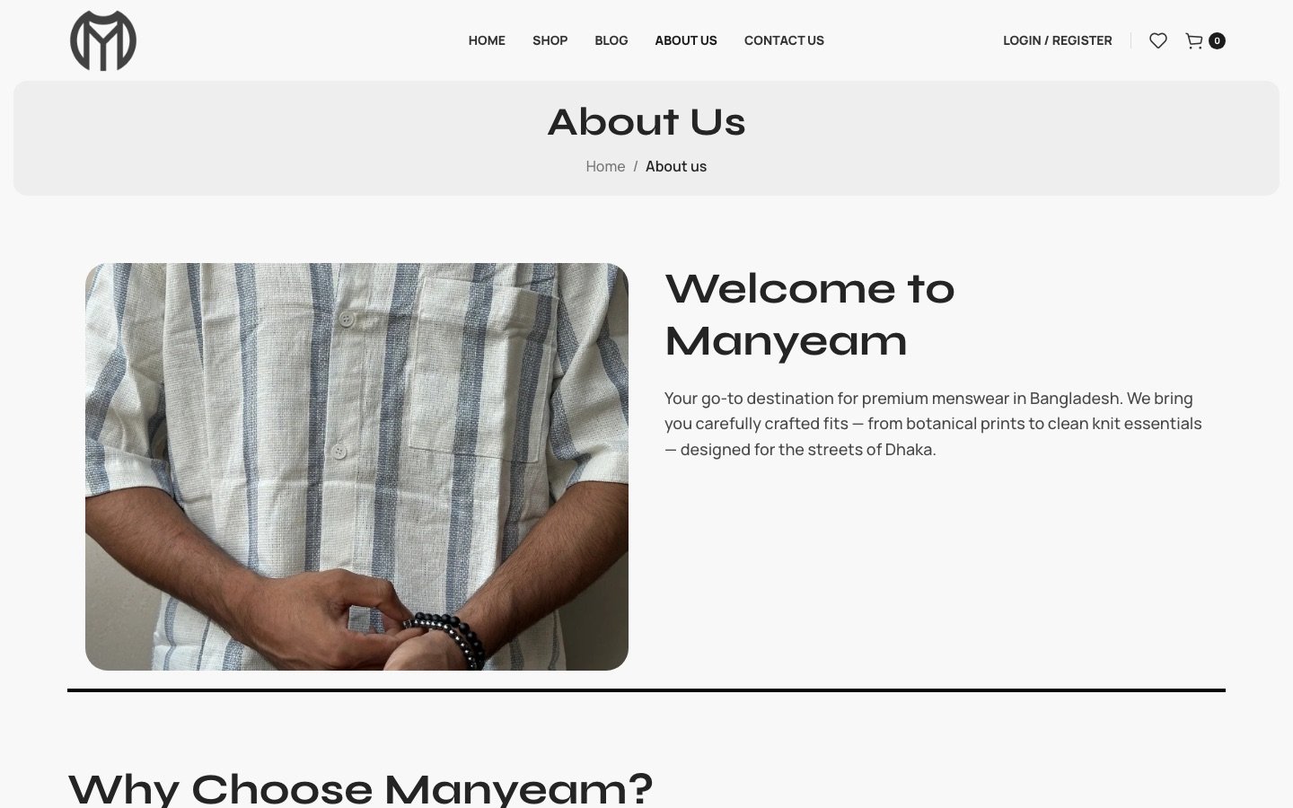 Manyeam about page