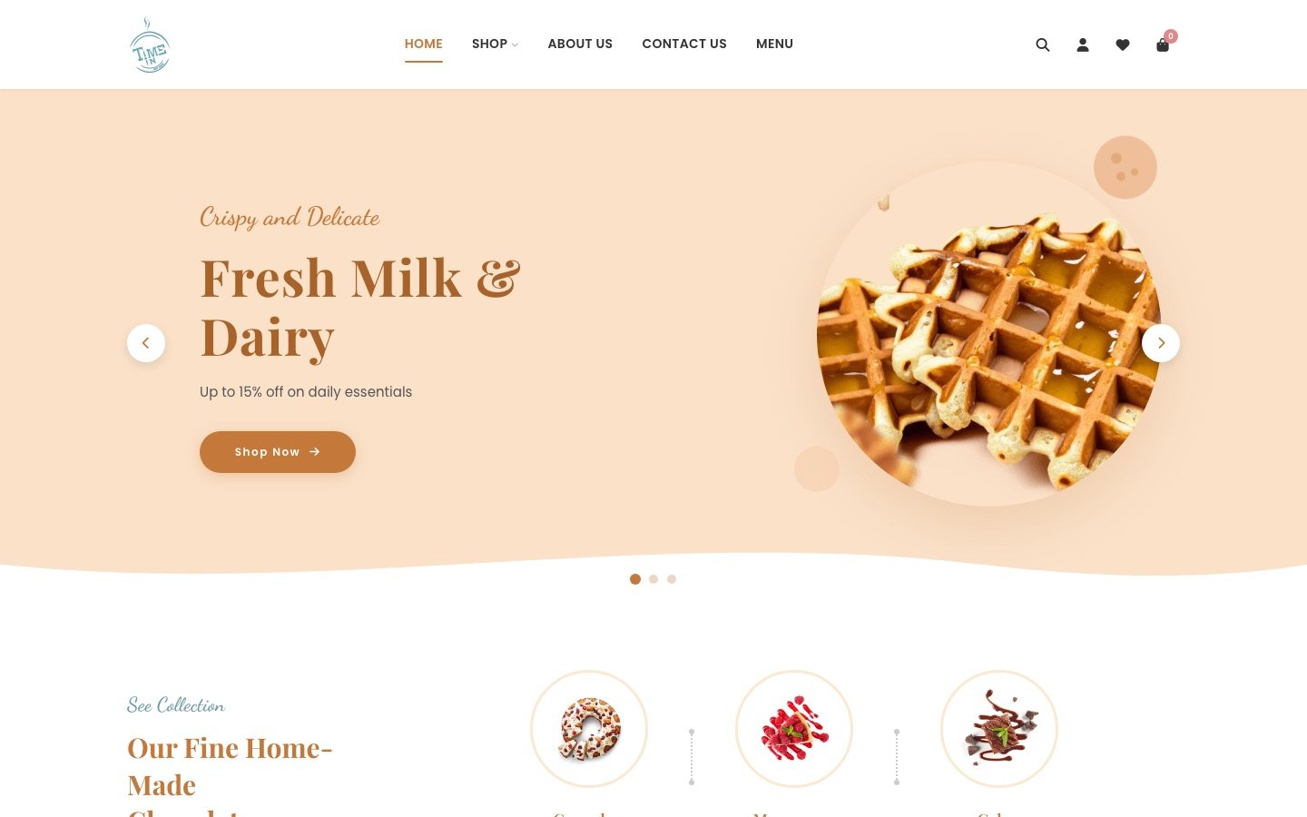 TIME IN Mini Mart homepage